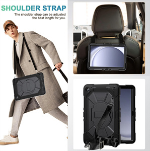 Housse de protection antichute pour tablette Samsung Galaxy Tab A9+/ A11 Plus 11 pouces, étui robuste avec bandoulière - Product Image 4