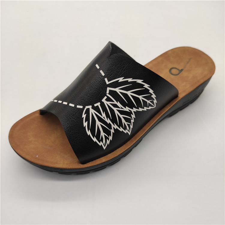 Sandales Plates En Cuir Pour Femme - Style Rétro, Confortables Pour La Plage Et Le Quotidien