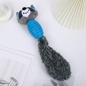 Jouet en peluche pour <span class=keywords><strong>chien</strong></span> <span class=keywords><strong>Border</strong></span> <span class=keywords><strong>Collie</strong></span> Fox Bear, jouet pour <span class=keywords><strong>chien</strong></span> en TPR pour le grincement et la mastication des dents, jouet apaisant pour <span class=keywords><strong>chien</strong></span> mignon - Product Image 6