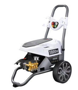 Hidrolavadora de Alta Presión 1.8kw 1450psi 220V Limpiador Comercial Portátil Eléctrico - Product Image 4