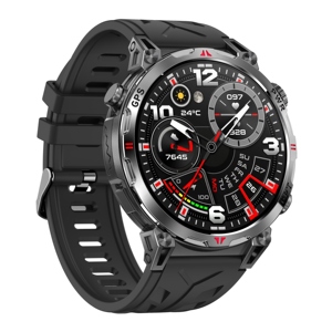 Smartwatch Sportivo con GPS, Bussola, Monitoraggio Frequenza Cardiaca 24/7, Impermeabile IP68, Display IPS, <span class=keywords><strong>Sveglia</strong></span>, Ricarica Magnetica - Product Image 5
