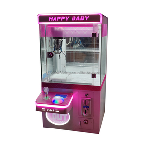 Tùy chỉnh 1-Player mini Kim Loại đồng tiền hoạt động trò chơi Arcade đồ chơi nhỏ cần cẩu Claw máy cho trẻ em giải trí búp bê máy - Product Image 3