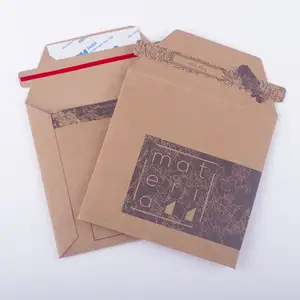 300gsm 브라운 Kraft 두꺼운 종이 봉투 엄밀한 문서 카탈로그 포장 종이 특사 우송 부대 봉투
