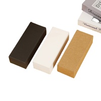 Boîte d'expédition en papier kraft carrée personnalisée, écologique, avec logo, faible MOQ, vente en gros, taille personnalisée N°004