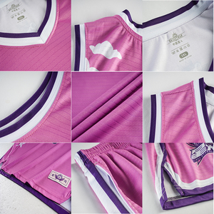 Tùy Chỉnh Chuyên Nghiệp Thoải Mái Thoáng Khí Bóng Rổ Jerseys Thiết Kế Miễn Phí Giải Đấu Đội Ngũ Người Chơi Logo Đồng Phục Bóng Rổ - Product Image 3