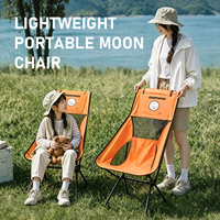 Chaise de camping pliable ultralégère en maille respirante, OEM ODM, logo personnalisé, directement de l'usine, pour le camping, le glamping et les voyages en voiture