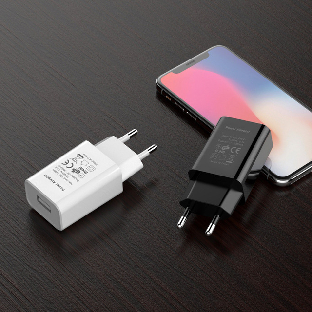 Wall Mounted Charger 5V2A Power Adapter Smart Phone 10w Travel Fast Charger for Android System Mobile Phone