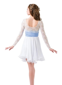 Traje de Danza Lírica <span class=keywords><strong>para</strong></span> <span class=keywords><strong>Niñas</strong></span> y Damas, Estilo Nuevo, <span class=keywords><strong>para</strong></span> <span class=keywords><strong>Canciones</strong></span> y Clubes - Product Image 2