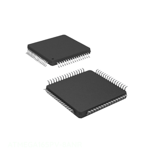 Composants électroniques embarqués 64 TQFP ATMEGA165PV-8ANR Original - Product Image 1