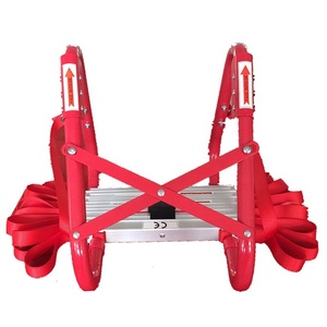 Belle échelle de secours moderne en alliage d'aluminium de 3 étages pour <span class=keywords><strong>camion</strong></span> d'escalier de secours pliable pour appartements - Product Image 2