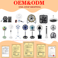 Ventilateur à tambour métallique haute vitesse de 24 pouces, ventilateur à tambour haute vitesse de 24 pouces pour entrepôt, garage, atelier