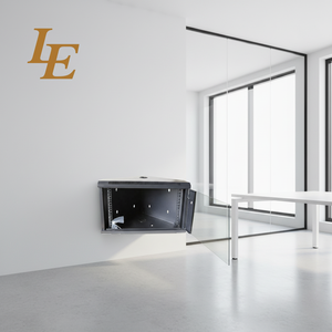 NOUVEAU Armoire de serveur en rack 9U LE CW Corner Network Cabinet, en acier, pour usage domestique - Product Image 1