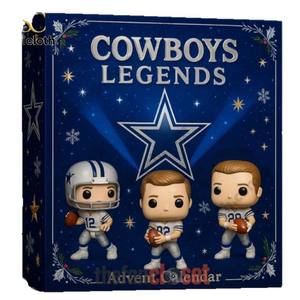 ダラスカウボーイズ伝説到着ホリデーミステリーボックスプラスチックアクリルクリスマスツリー飾り & 装飾置物 - Product Image 5