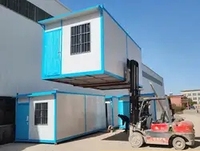 Maison préfabriquée en conteneur de 20 pieds, maison en conteneur, logements préfabriqués en conteneurs pour habitation