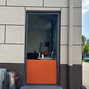 แผงกั้นน้ำท่วมประตูโรงรถ ทำจากอลูมิเนียมอัลลอยด์ รูปทรงตรง ป้องกันน้ำท่วมบ้าน - Product Image 2