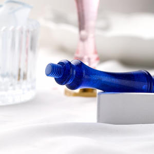 Poignée de sceau en cire acrylique semi-transparente texturée rouge rose bleu pour sceller les journaux en papier - Product Image 3