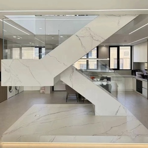 <span class=keywords><strong>Escaleras</strong></span> Prefabricadas Modernas <span class=keywords><strong>de</strong></span> Mármol en Voladizo para Uso en Interiores y Exteriores <span class=keywords><strong>de</strong></span> Penthouse, Diseño Antideslizante y Personalizable - Product Image 6