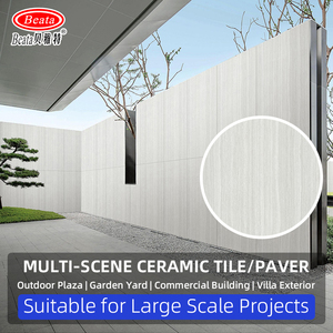 Modernas Baldosas de Cerámica de 600*1200mm a Precio Económico, Piso de Porcelana con Diseño de <span class=keywords><strong>Madera</strong></span> Sólida para Bares, Centros Comerciales, Plazas y Exteriores, 18mm, Antideslizantes - Product Image 4