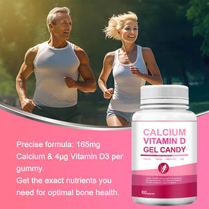 Caramelo de goma OEM ODM personalizado etiquetado privado mejor sabor calcio vitamina D3 para niños y adultos - Product Image 3