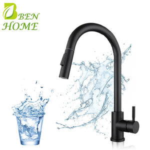 طقم خلاط دش صناعي تجاري حديث صنابير مطبخ من الفولاذ المقاوم للصدأ ، بدون وظيفة استشعار - Product Image 1