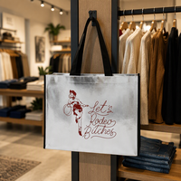Sac non tissé réutilisable et écologique de grande taille, personnalisable, prix d'usine, pour vêtements, chaussures, boutique