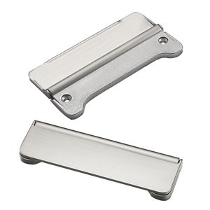 مقبض مخفي من سبائك الزنك على الطراز الحديث ، مقبض أسود ذهبي رمادي ، باب خزانة سحب - Product Image 5