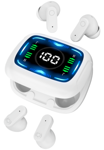 Audífonos In-Ear Inalámbricos TWS para Juegos Tour J33 con Estuche, Pantalla Digital, Resistentes al Agua IPX-5, 3-5 Horas de Reproducción, Audífonos Deportivos - Product Image 4