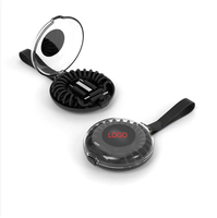 Kit de Adaptador de Carga USB con Cable Transparente Retráctil OEM para Regalo, Cabezal Convertidor USB y Cable de Carga de 60W con su Logotipo
