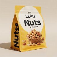 Sachets d'emballage personnalisés pour poudre de chili et poudre de curcuma, imprimés en couleur, type stand-up, résistants à l'humidité et à la lumière, directement de l'usine