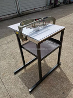 Coupe-échantillons de tissu manuel de haute qualité à découpe en zigzag, machine de découpe multicouche, marque HEER, 110V/220V, 10-15 pièces/min