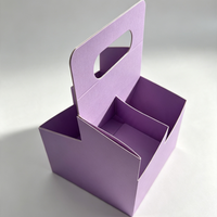 Boîte de transport pour deux bouteilles en papier kraft écologique avec impression UV et offset pour emballage cadeau de vin avec logo personnalisé