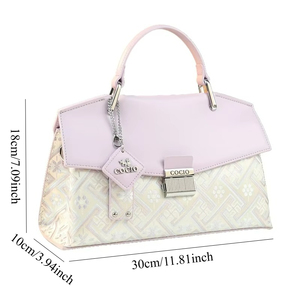 Tas Tangan Wanita Gaya Cina Baru, Elegan, Berwarna-warni, dan Bersulam untuk Tahun 2026, Tas Selempang Modis - Product Image 5