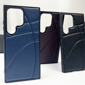 Custodia Ultra Sottile in Pelle PU per <span class=keywords><strong>Samsung</strong></span> Galaxy S24 S25 Ultra con Motivo a Strisce da Basket per <span class=keywords><strong>Samsung</strong></span> S23 S22 <span class=keywords><strong>Plus</strong></span> - Product Image 2