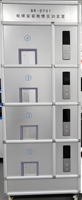 Simulador de control y mantenimiento de elevadores de doble unidad, de cuatro niveles, metálico, transparente, controlado por PLC de doble conexión