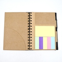 Calculatrice tendance, calculatrice de poche écologique, cadeau promotionnel de bureau avec stylo et bloc-notes, notes adhésives