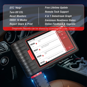 เครื่องอ่านโค้ด Thinkscan Max 2 OBD2 รองรับการรีเซ็ต 28 รายการ สำหรับการวินิจฉัยรถยนต์ ใช้งานร่วมกับ Android ได้ รองรับการใช้งานทั่วไป - Product Image 4