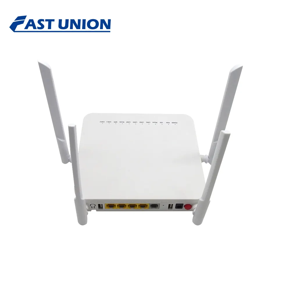 Gpon Wifi Dual Band non un Firmware inglese F680 V1.1 4GE + 1POTS + 1USB + WIFI2.4G e 5G F680 V6.0 4GE + 1POTS + WIFI5 + 2USB