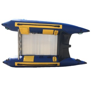 Goethe Goboat GTG335 Inflatable Thunder Cat Hydro Force 2 Người Inflatable Thuyền Đánh Cá Catamaran - Product Image 1