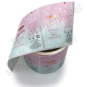 Chất Lượng Cao Tùy Chỉnh In Ấn Cao Cấp Nhận Dạng Dập Nổi Màu Đen Mờ Kết Cấu Phụ Nữ Rõ Ràng Chai Nước Hoa Nhãn Dán - Product Image 6