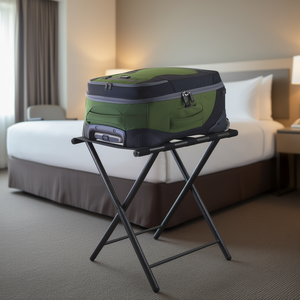 Portaequipajes Plegable Tavin, Mueble Metálico para Hotel, Diseño Minimalista - Product Image 2