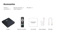 Producto Nuevo de Fábrica, Iatv Box P1 Android OEM, Reproductor Multimedia 4K, Smart TV Box con Wifi, Bluetooth y Control Remoto por Voz