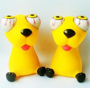 Personnalisé Chien Poppin Mirettes Balle Anti-Stress Squeeze Fidget Jouet Oeil Poppers Fabricant - Product Image 3
