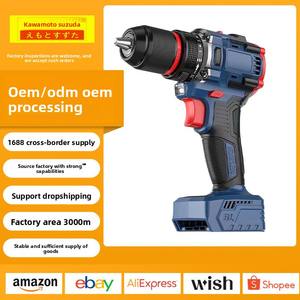 Taladro Eléctrico Inalámbrico Multifunción Recargable de Iones de Litio, Taladro Tipo Pistola de Dos Velocidades Ajustables y Reversibles, Potencia de 48V - Product Image 3