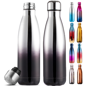 แก้วน้ำเก็บความเย็นสแตนเลส Hipdeer สำหรับ OEM/ODM ขนาด 500 มล./750 มล. ฝาปิดสองแบบ สีขาวล้วน สไตล์อเมริกัน รับสกรีนโลโก้ - Product Image 1