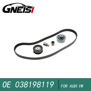 아우디용 텐셔너 풀리가 있는 타이밍 벨트 유지 보수 키트 A6S6 A4S4 비틀 최상 폴로 골프 샤란 파사트 2000-2013 038198119A - Product Image 5