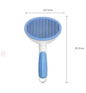 Best Dog Cat Brush Massaging Grooming Comb Comb Pet Hair Trimmer Needle Comb Pet Stainless Steel Grooming Tools