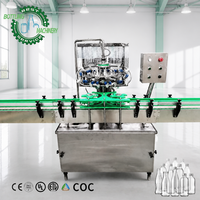 Machine de lavage de bouteilles à haute vitesse et facile d'utilisation, 3000-8000 BPH, 12, 18, 24 têtes de lavage entièrement scellées pour bouteilles de boisson