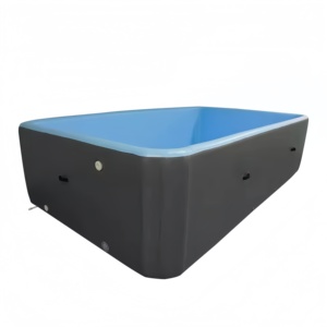 Piscina Inflable Familiar de PVC de Alta Rigidez para Uso en Exteriores con Bomba, Ideal para Fiestas en el Jardín - Product Image 5