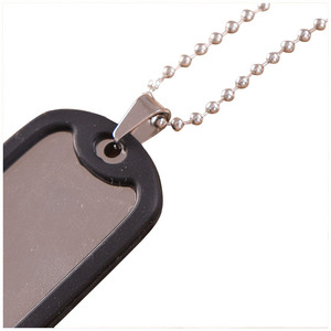 Collier avec pendentif en métal Chengxiang, plaque vierge à graver, cadeau personnalisé, bijoux, cadeau d'anniversaire - Product Image 5