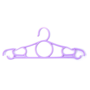 <b>Plastic</b> Clothes Hangers Thickened Rectangle <b>Hook</b> Type For Home Dormitory Student Use - Product Image 5